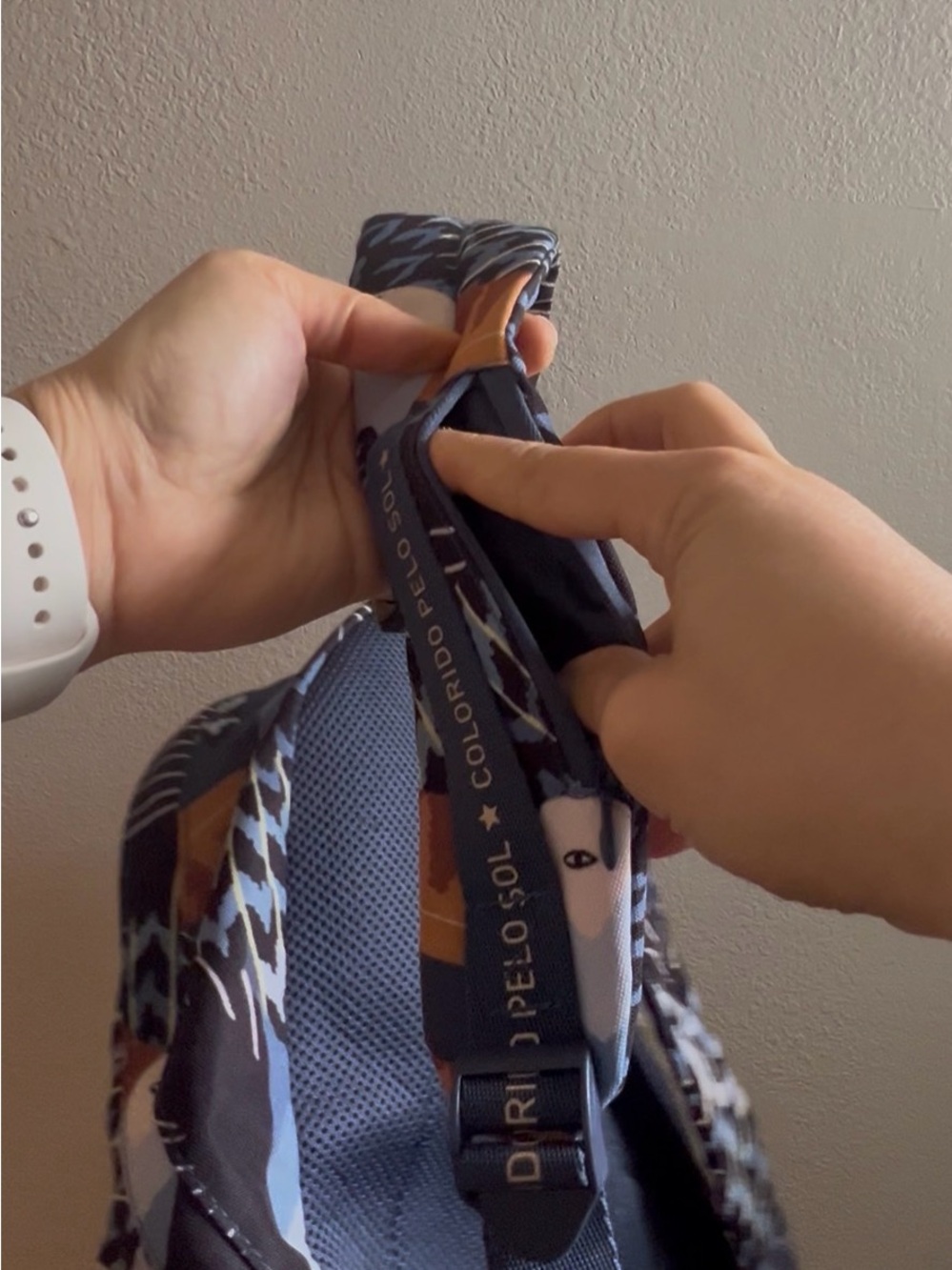 FARM Rio Tucan Print Backpack - Like New - Picture 6 of 7
